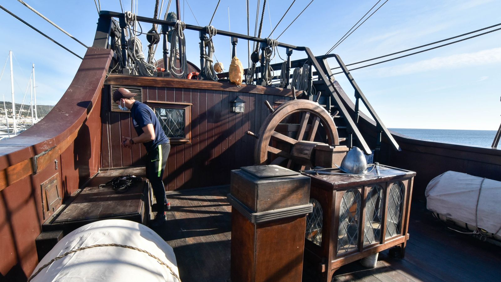 Las fotos del Galeón Andalucía en Sotogrande