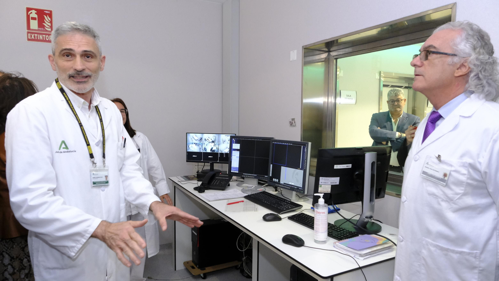 Imágenes del PET-TAC del Hospital Torrecárdenas