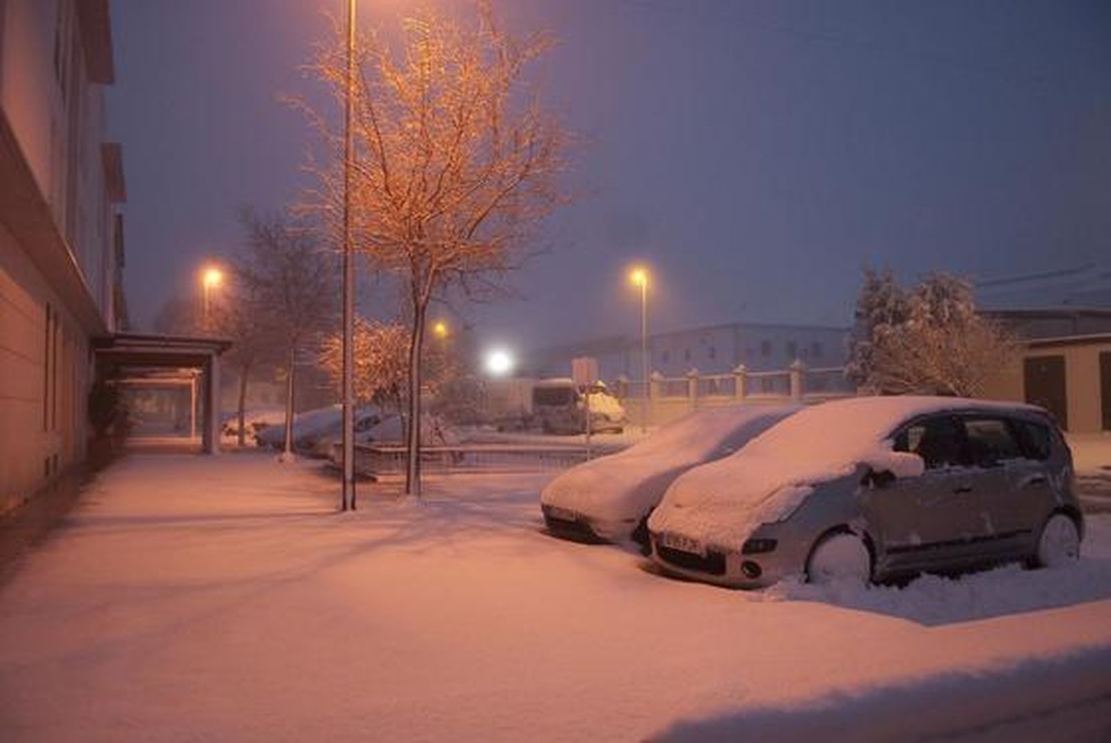 Las imágenes de las nevadas en la provincia de Sevilla