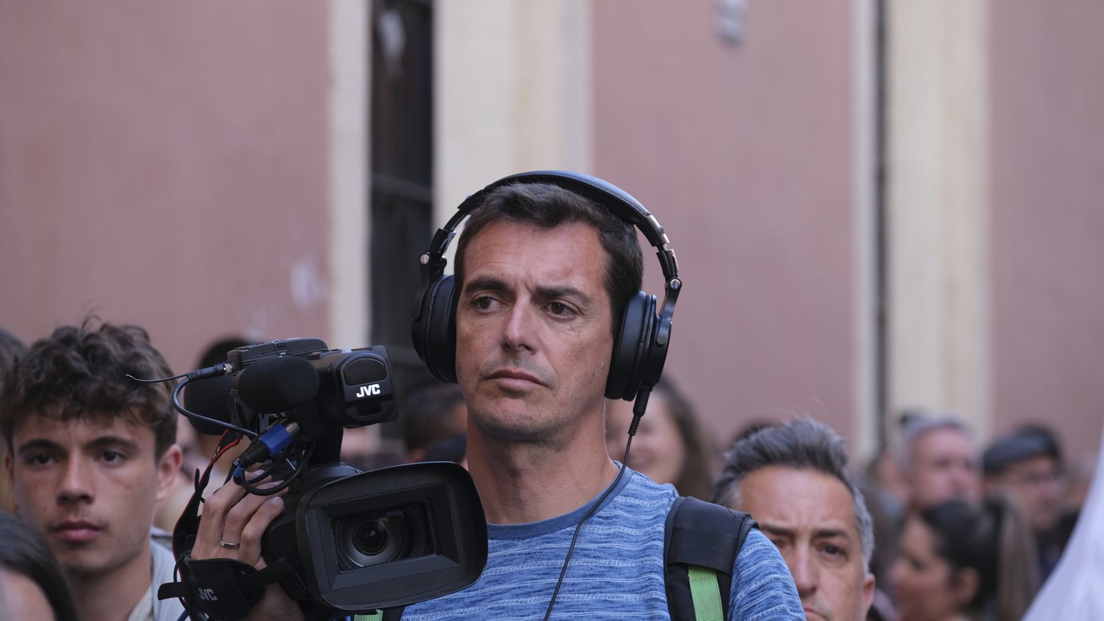 La procesión de la Santa Cena en Almería, en imágenes