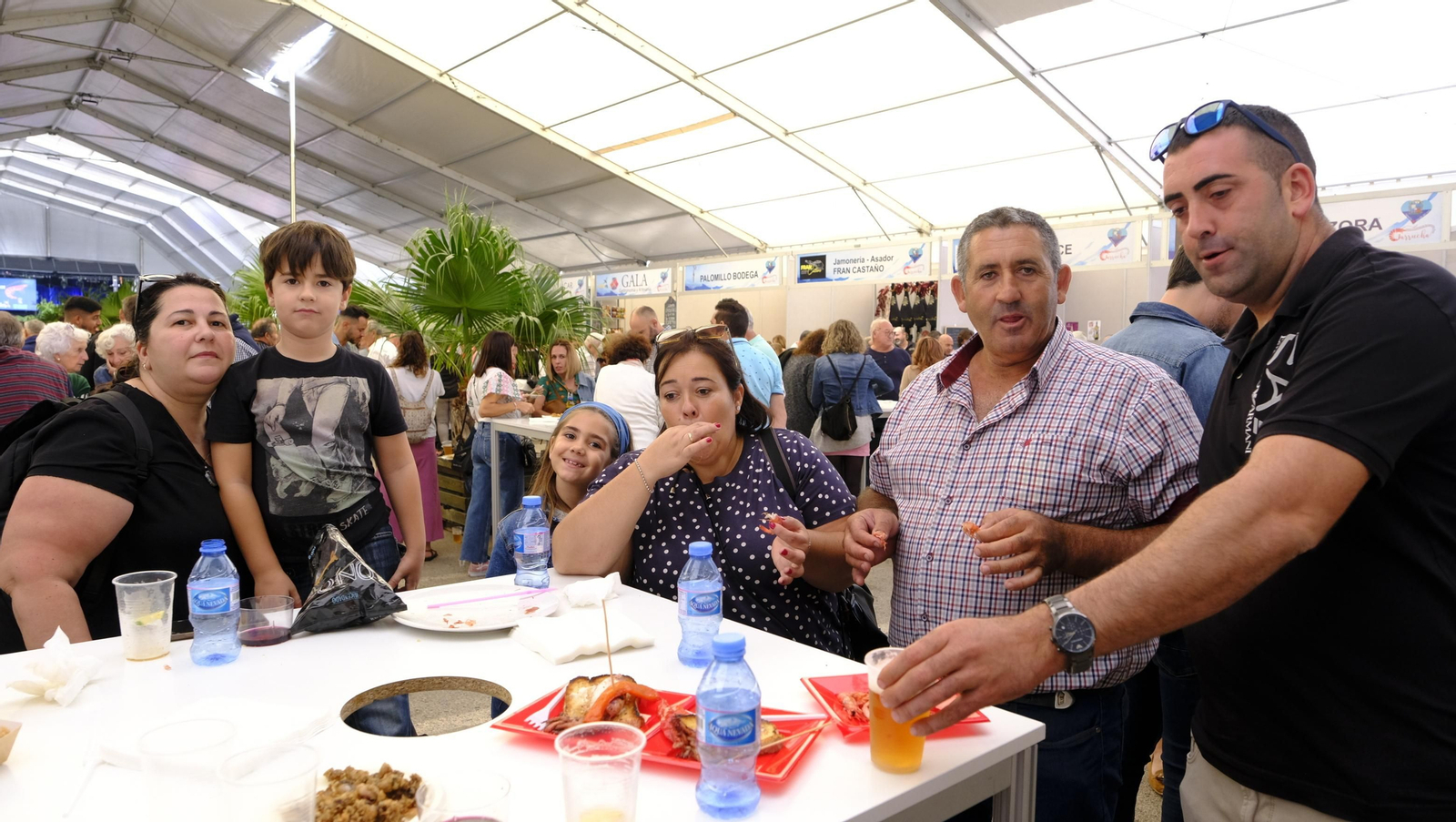 Imágenes de la Feria de la Gamba Roja de Garrucha