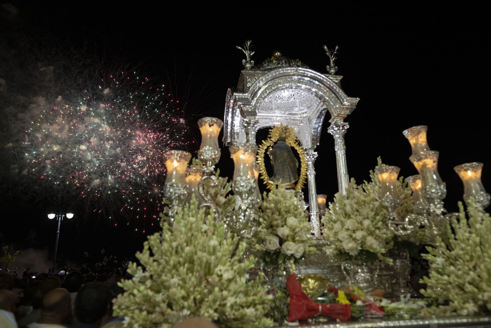 Imágenes de la recogida de la Virgen de la Cinta 2022