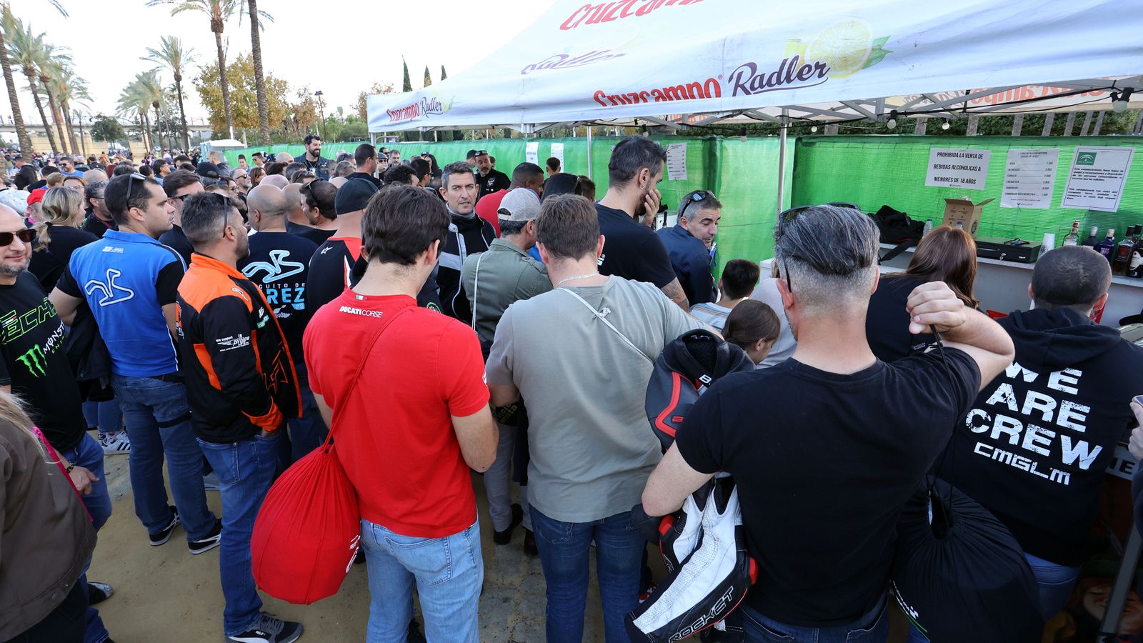 Caravana motera desde el Circuito de Jerez al Parque González Hontoria