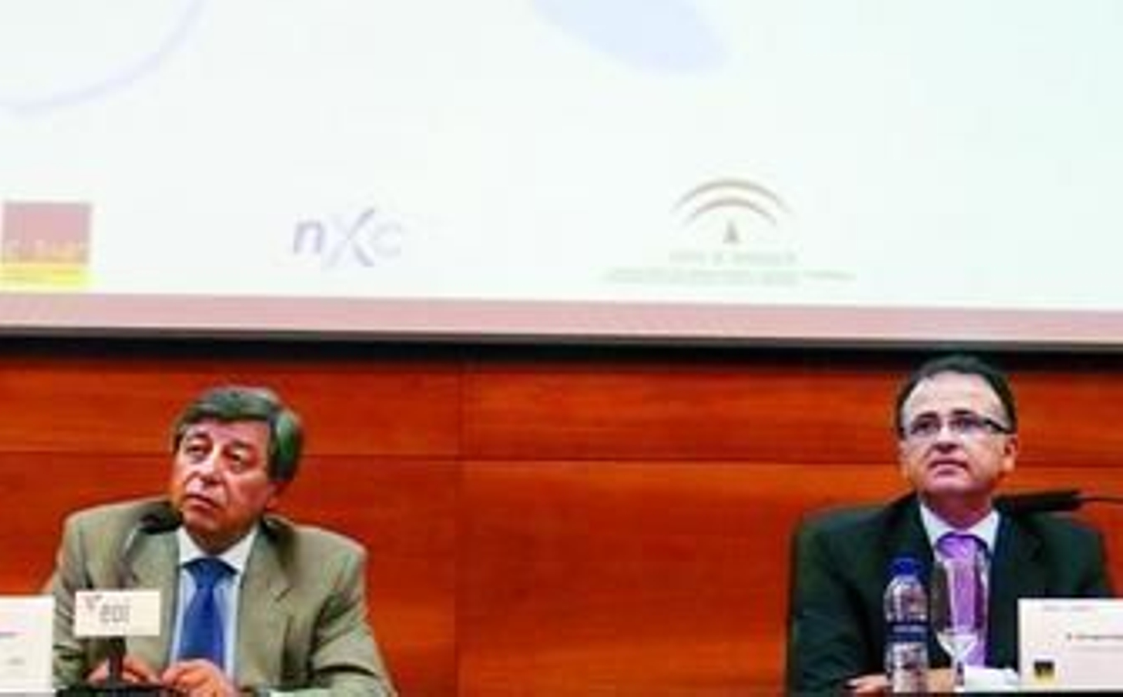 Joaquín Moya-Angeler, presidente de CTA, y Enrique Vázquez Tatay, presidente de Neocodex.