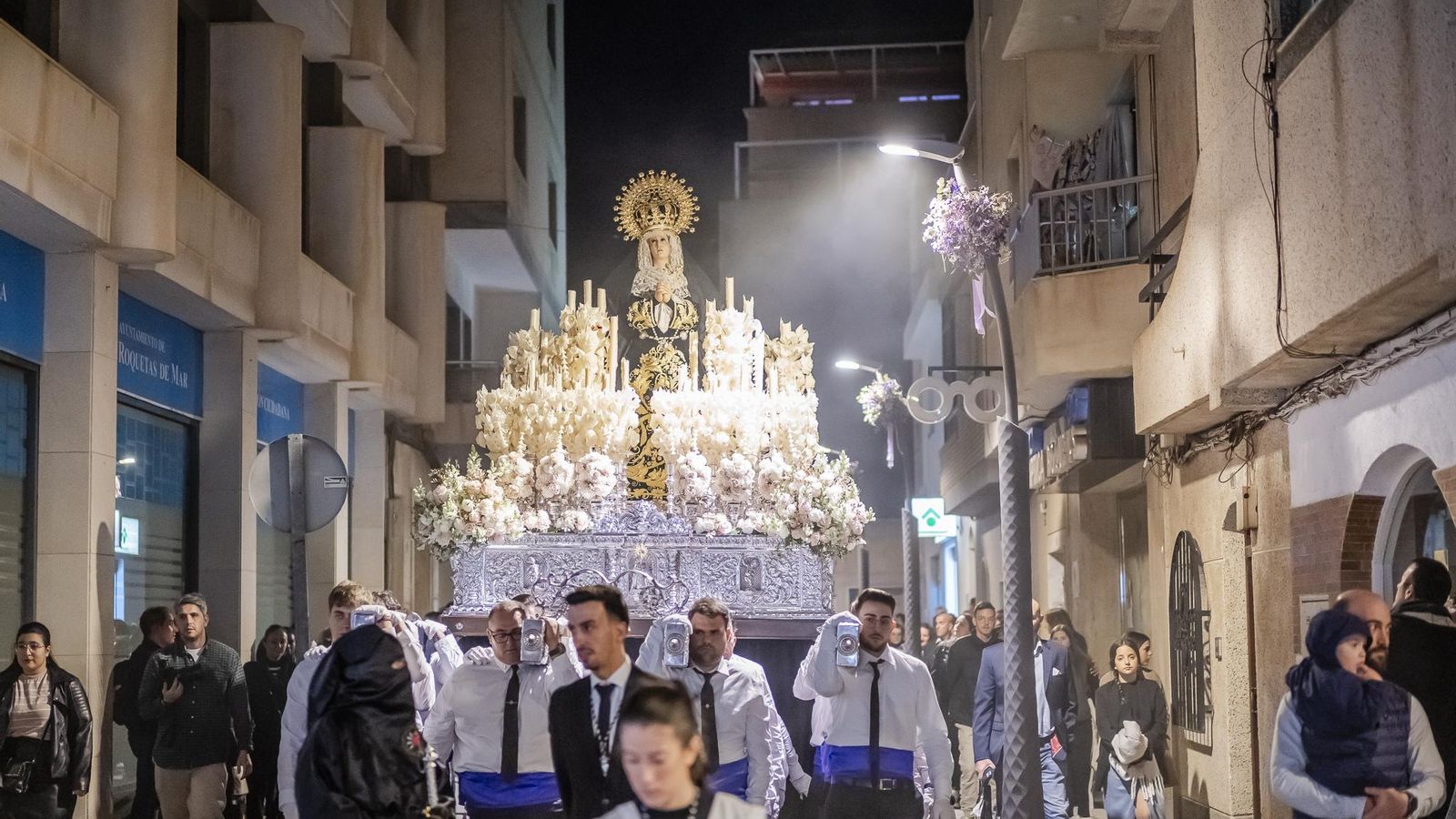 El Viernes Santo en la Semana Santa de Roquetas de Mar 2025