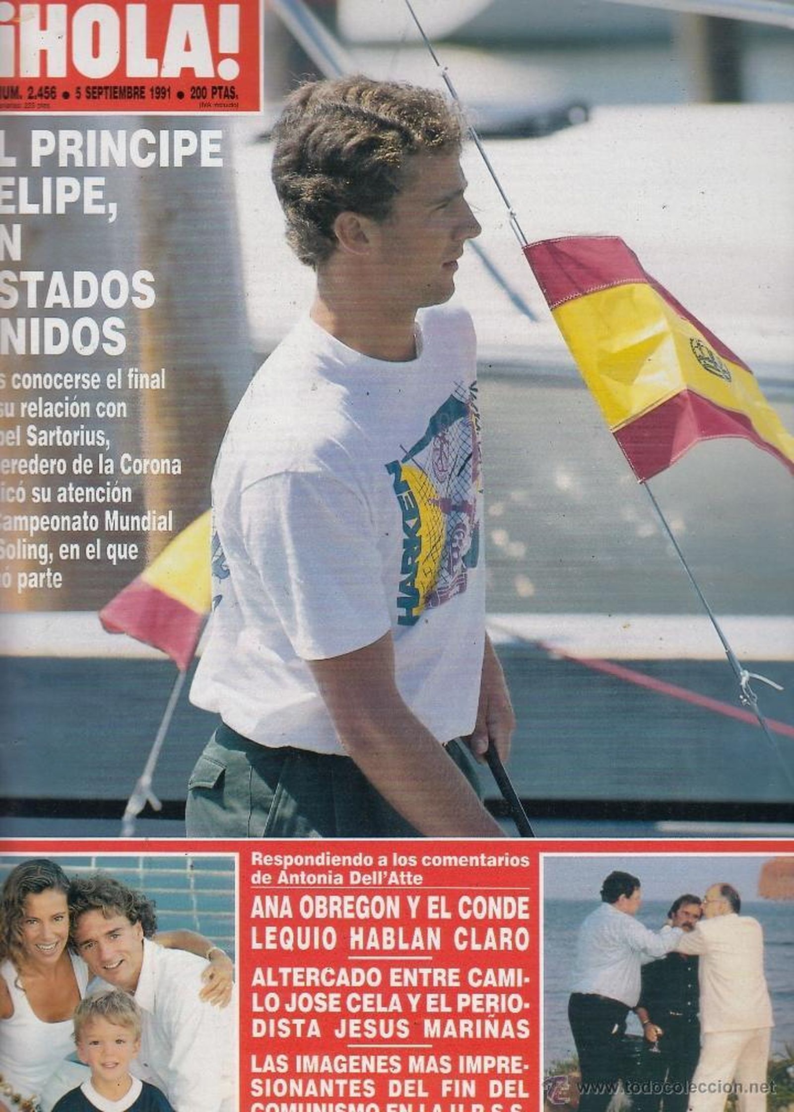 La portada con la agresión de Cela a Mariñas