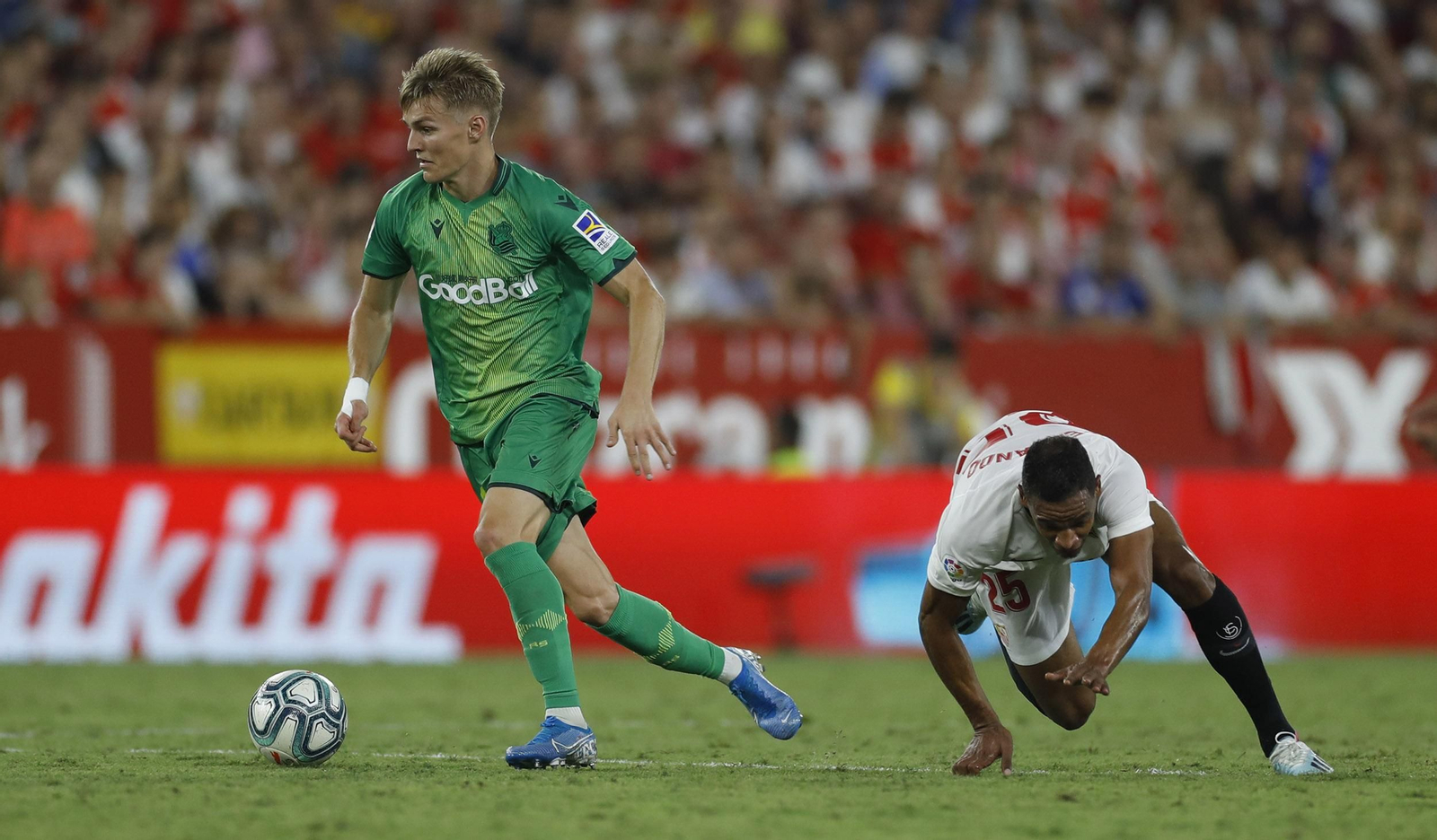 Las imágenes del Sevilla-Real Sociedad