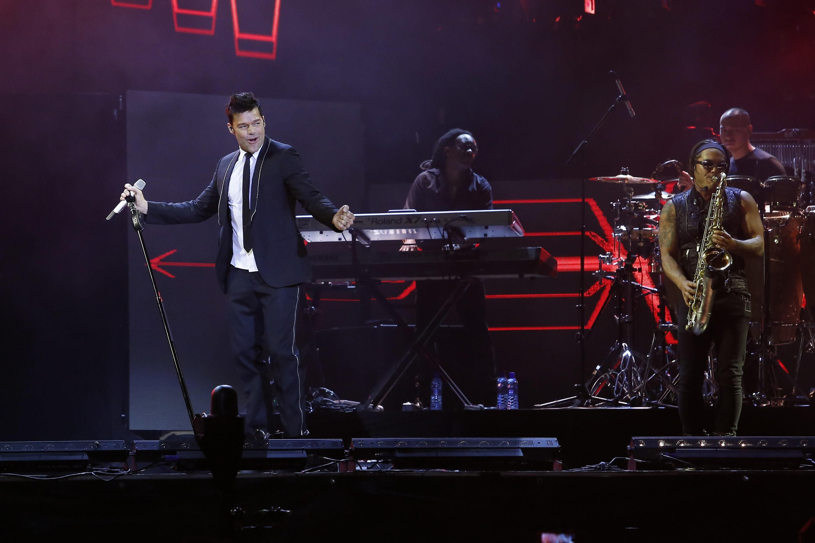 Las imágenes del concierto de Ricky Martin