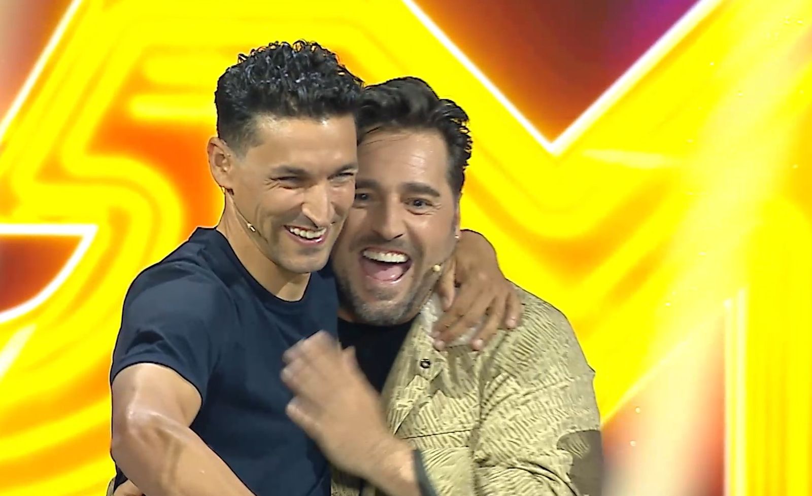 La emoción de David Bustamante al recibir una sorpresa de Jesús Navas