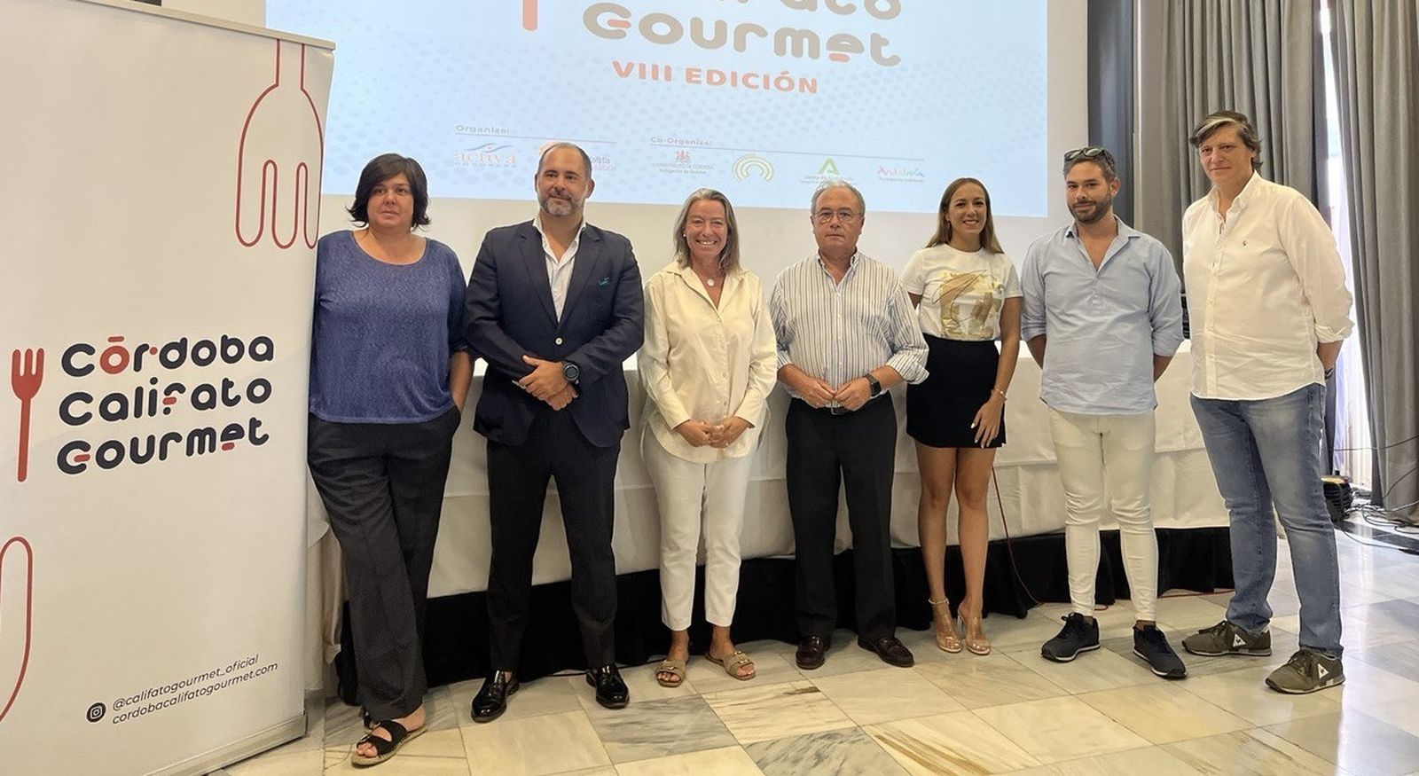 Acto de presentación de la octava edición del Córdoba Califato Gourmet.