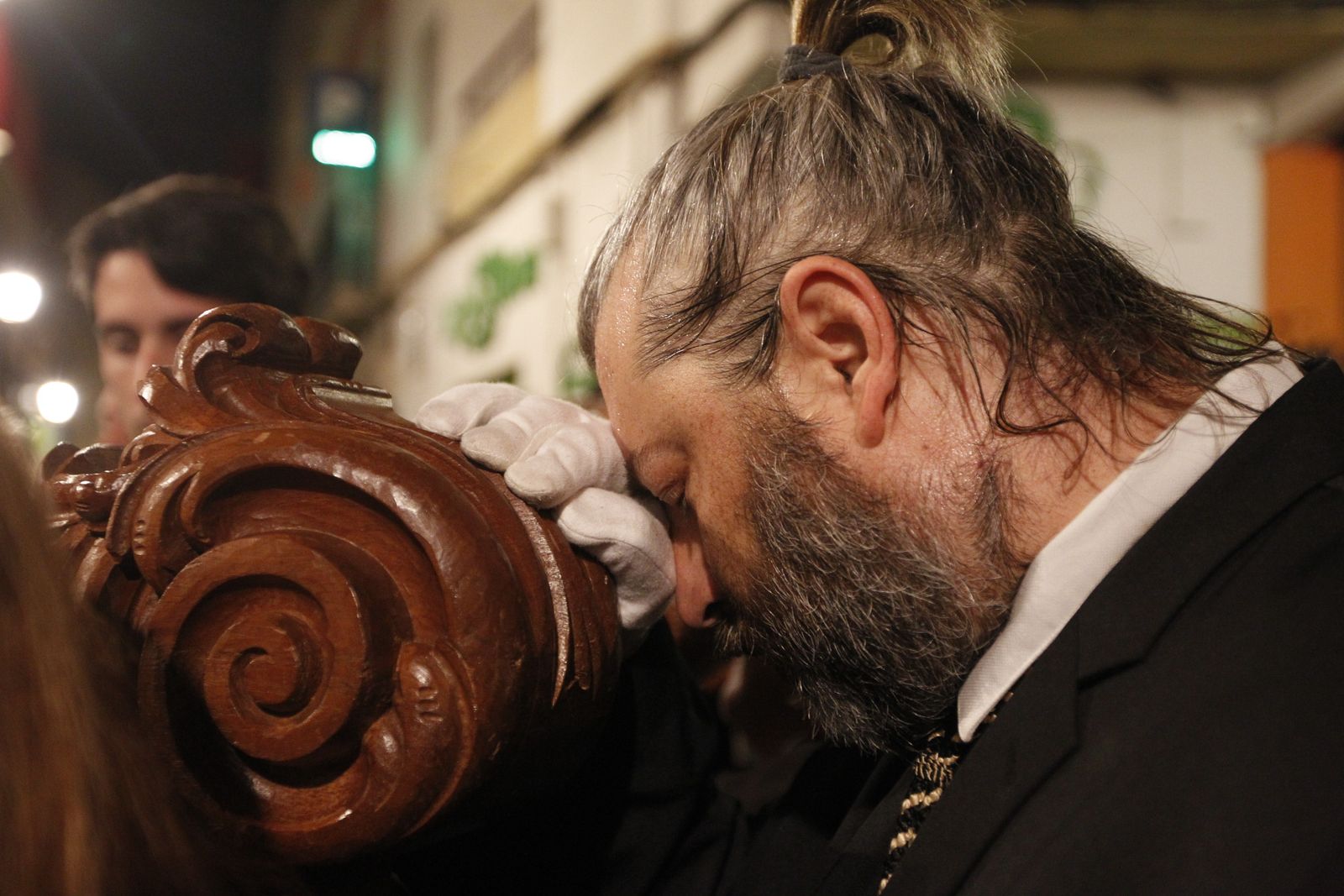 Imágenes Via Crucis Santo Cristo de la Escucha. Semana Santa Almería 2019