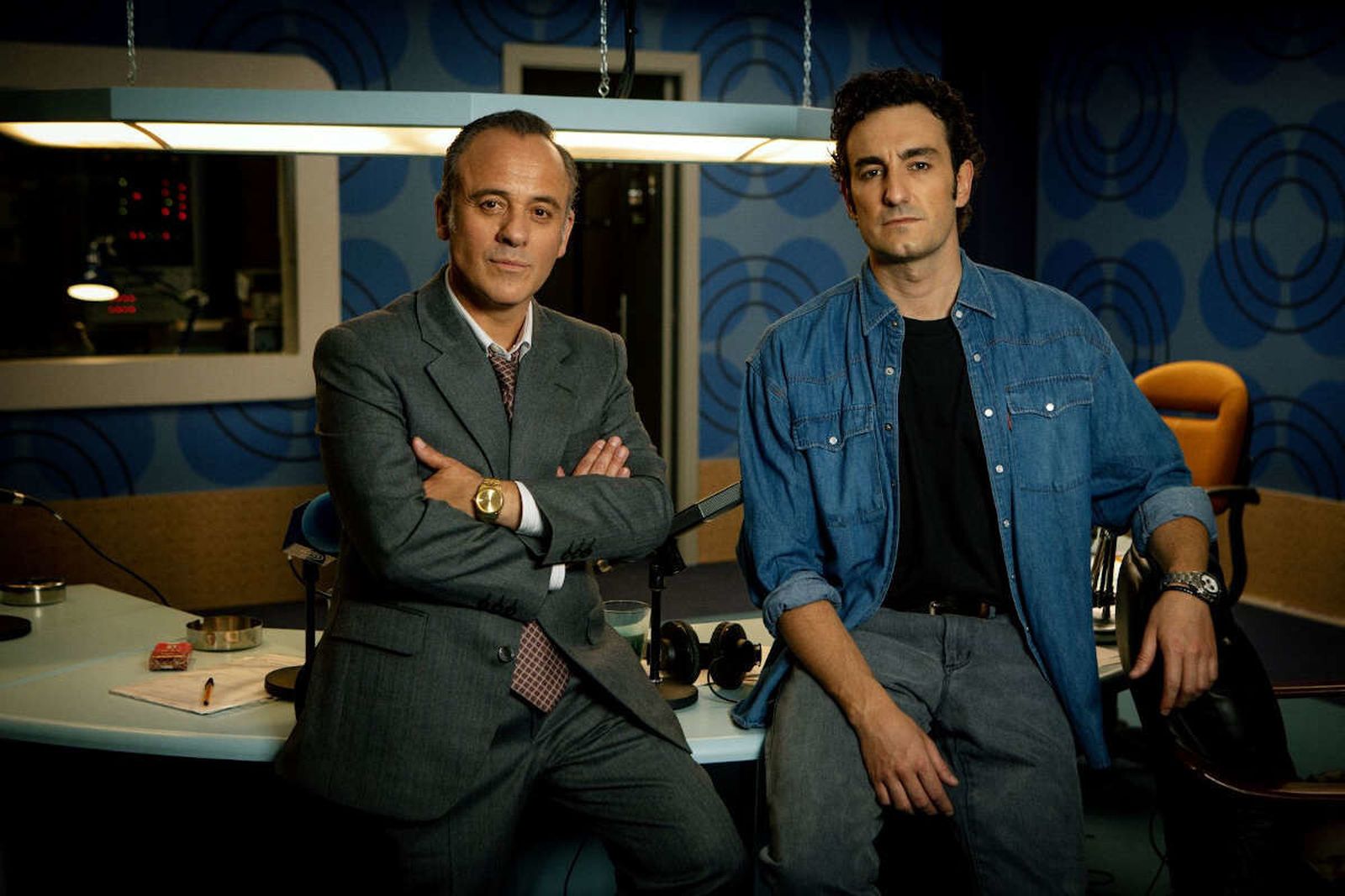 Javier Gutiérrez y Miki Esparbé, El Cóndor y Jota en 'Reyes de la noche'