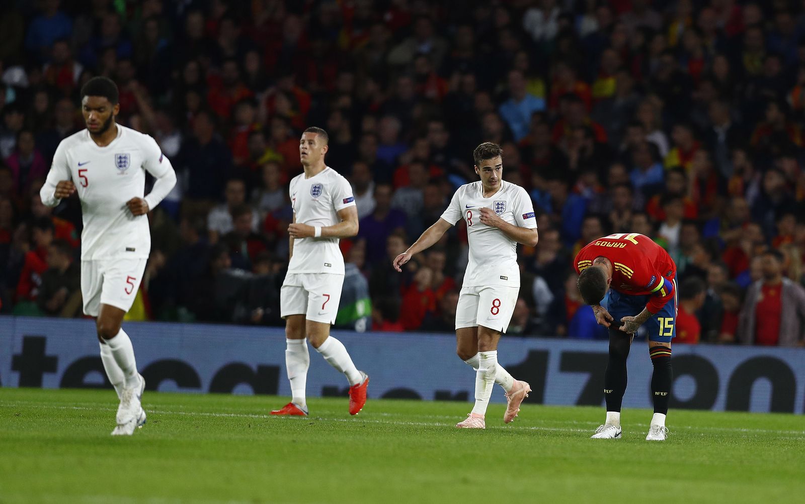 Las imágenes del España-Inglaterra