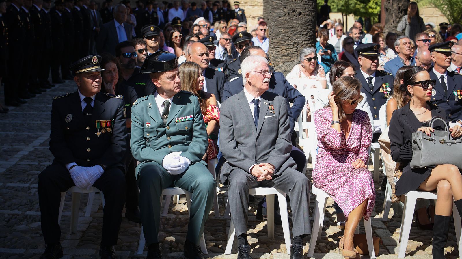 Emotivo acto por el Día de la Policía Nacional celebrado en Jerez