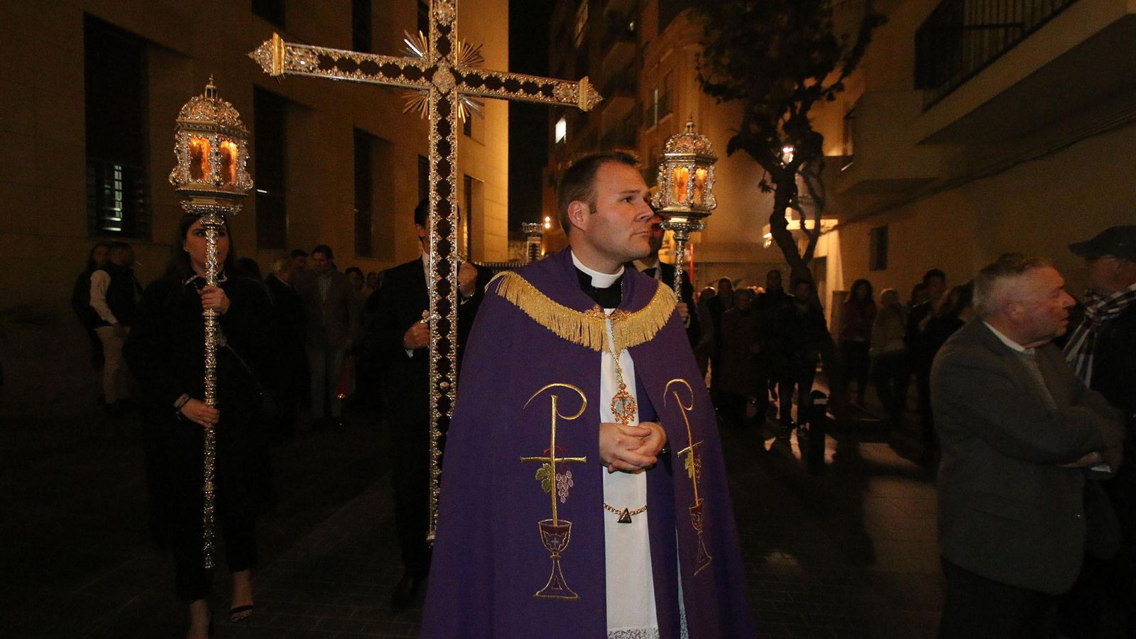 El consiliario de la Agrupación, José María Sánchez.