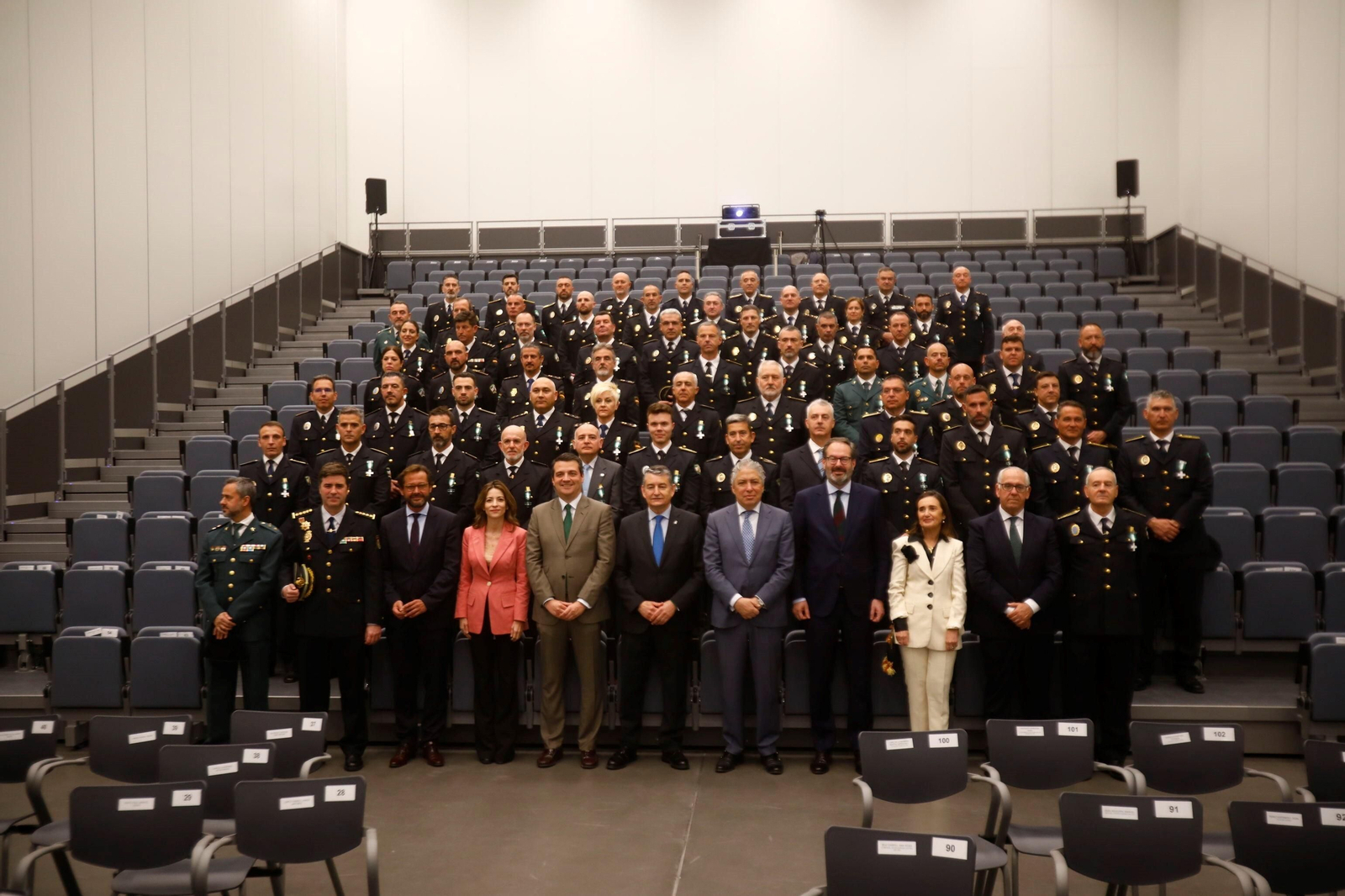 Entrega de la Orden al Mérito de la Policía Local de Andalucía, en imágenes