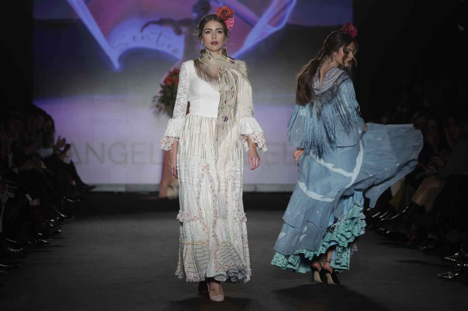 El desfile Ángela & Adela en  We Love Flamenco, todas las fotos