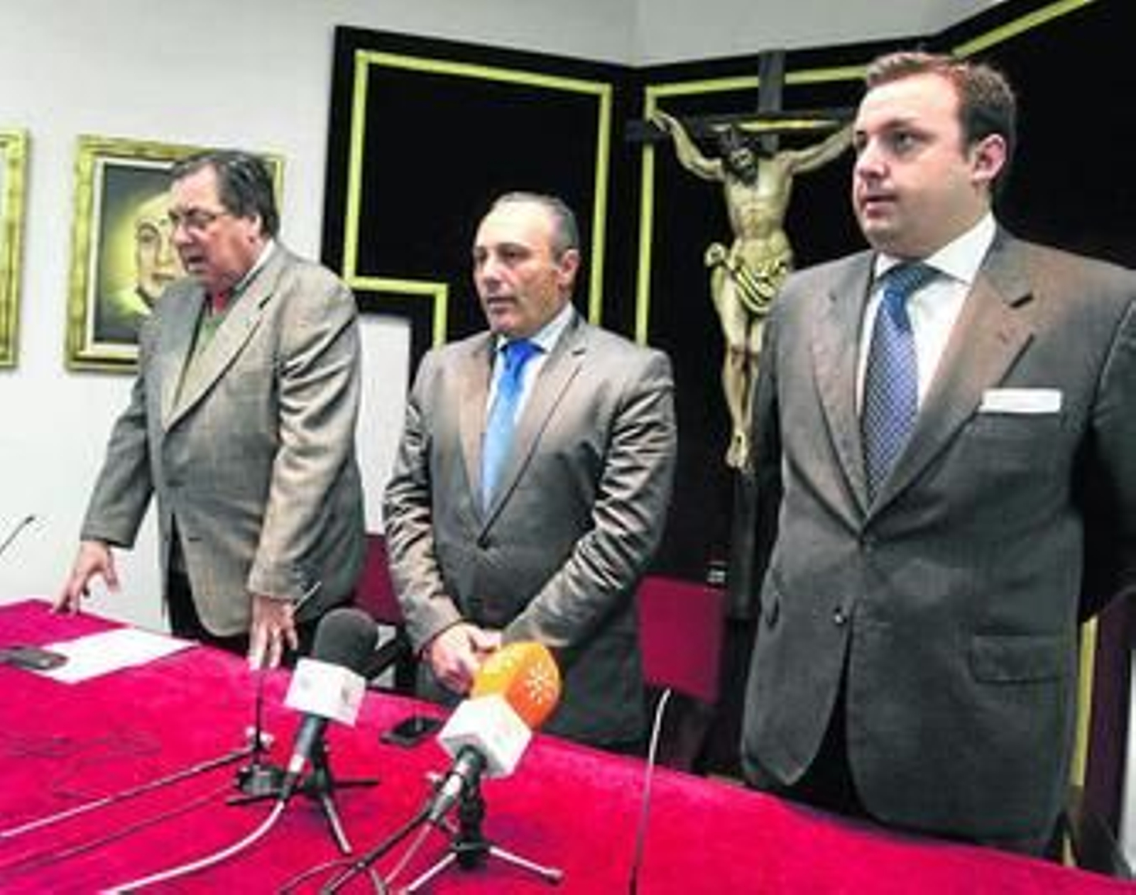 Un instante de la presentación del exaltador el pasado viernes.