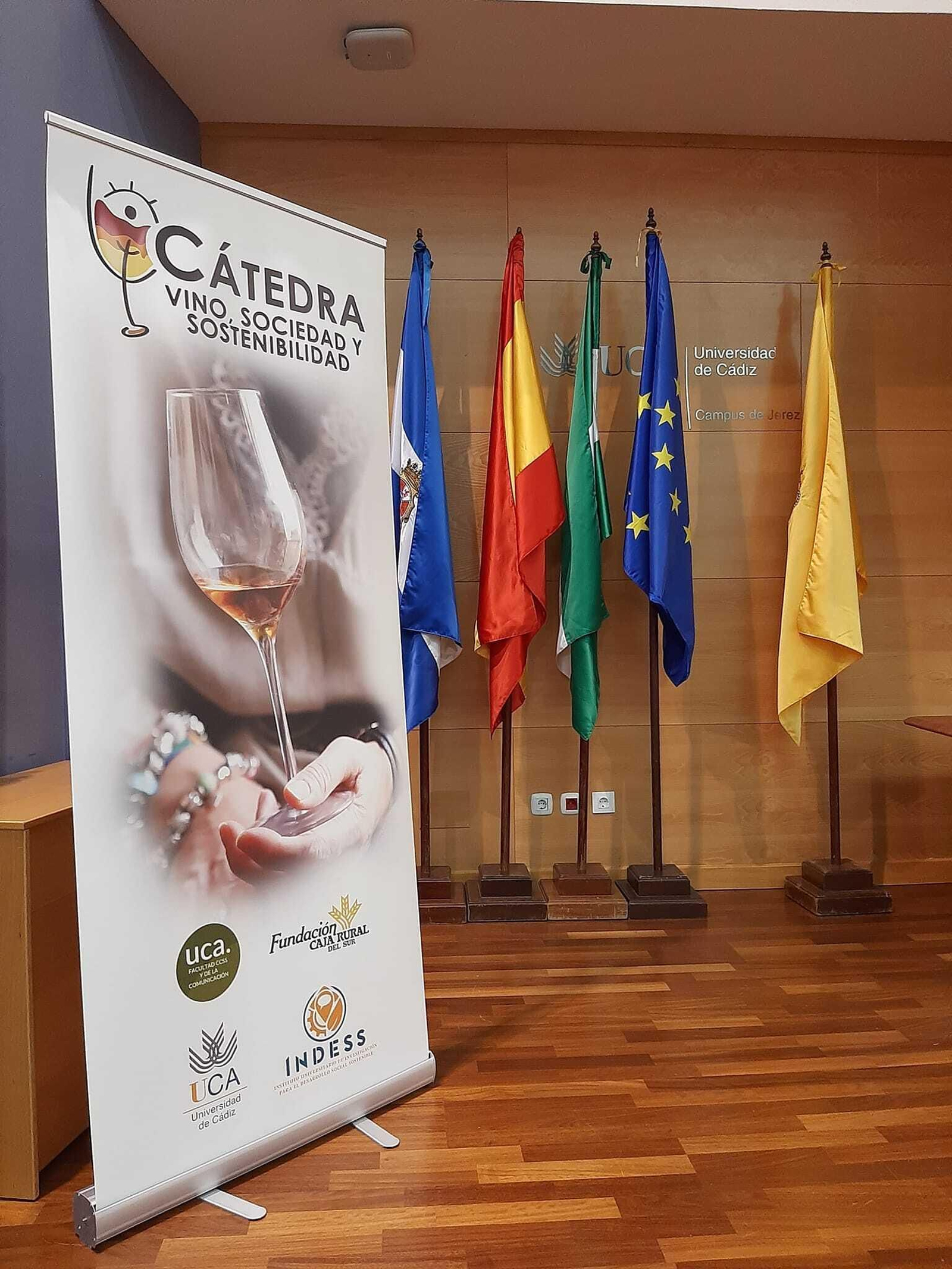 Acto de inauguración de la Cátedra del Vino de la UCA.