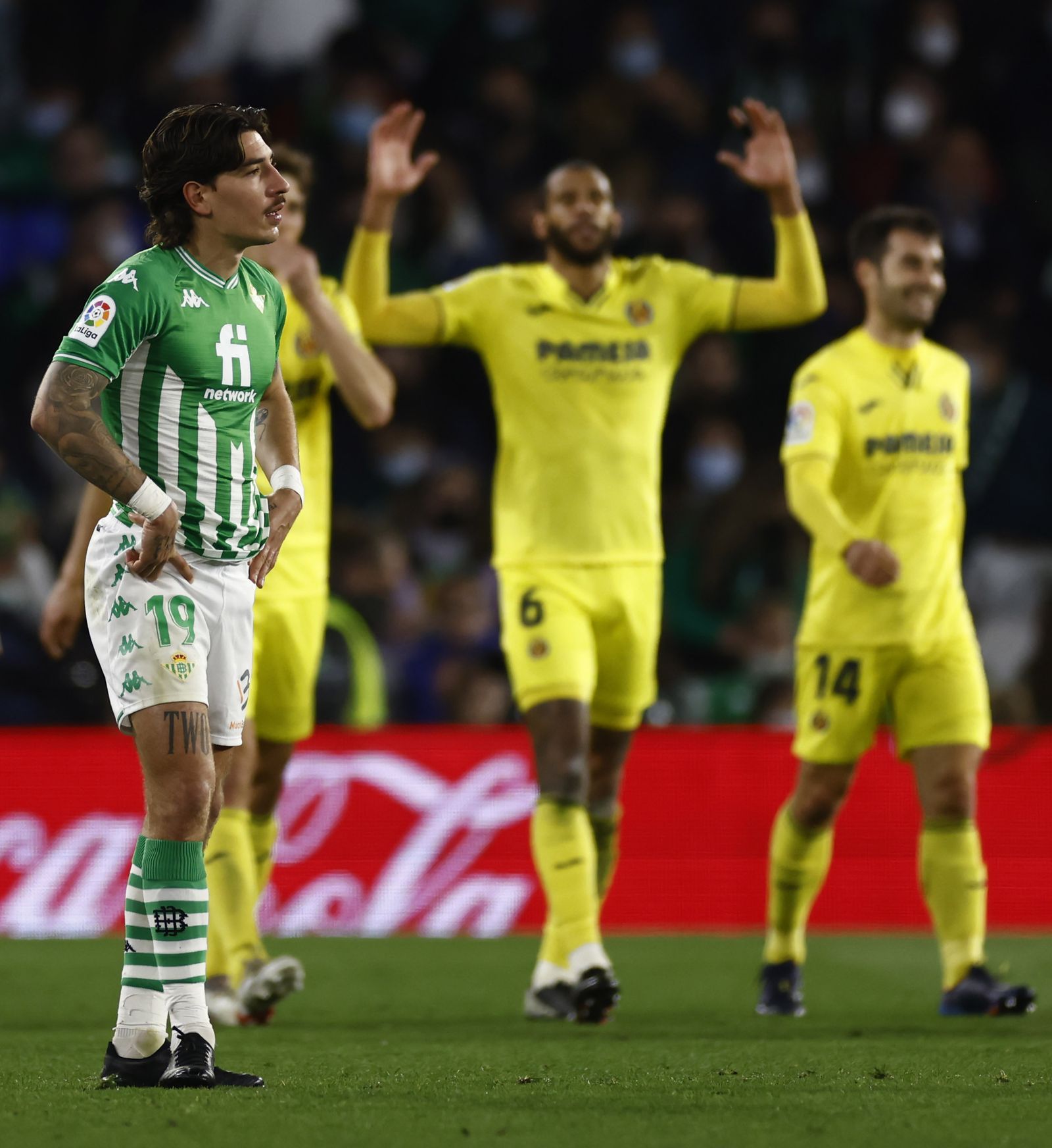 Las imágenes del Betis-Villarreal
