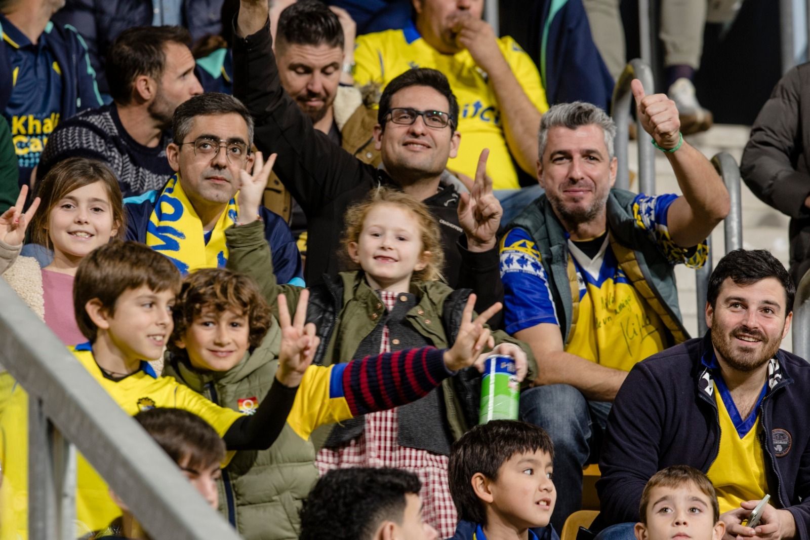Las imágenes del Cádiz CF-Almería.