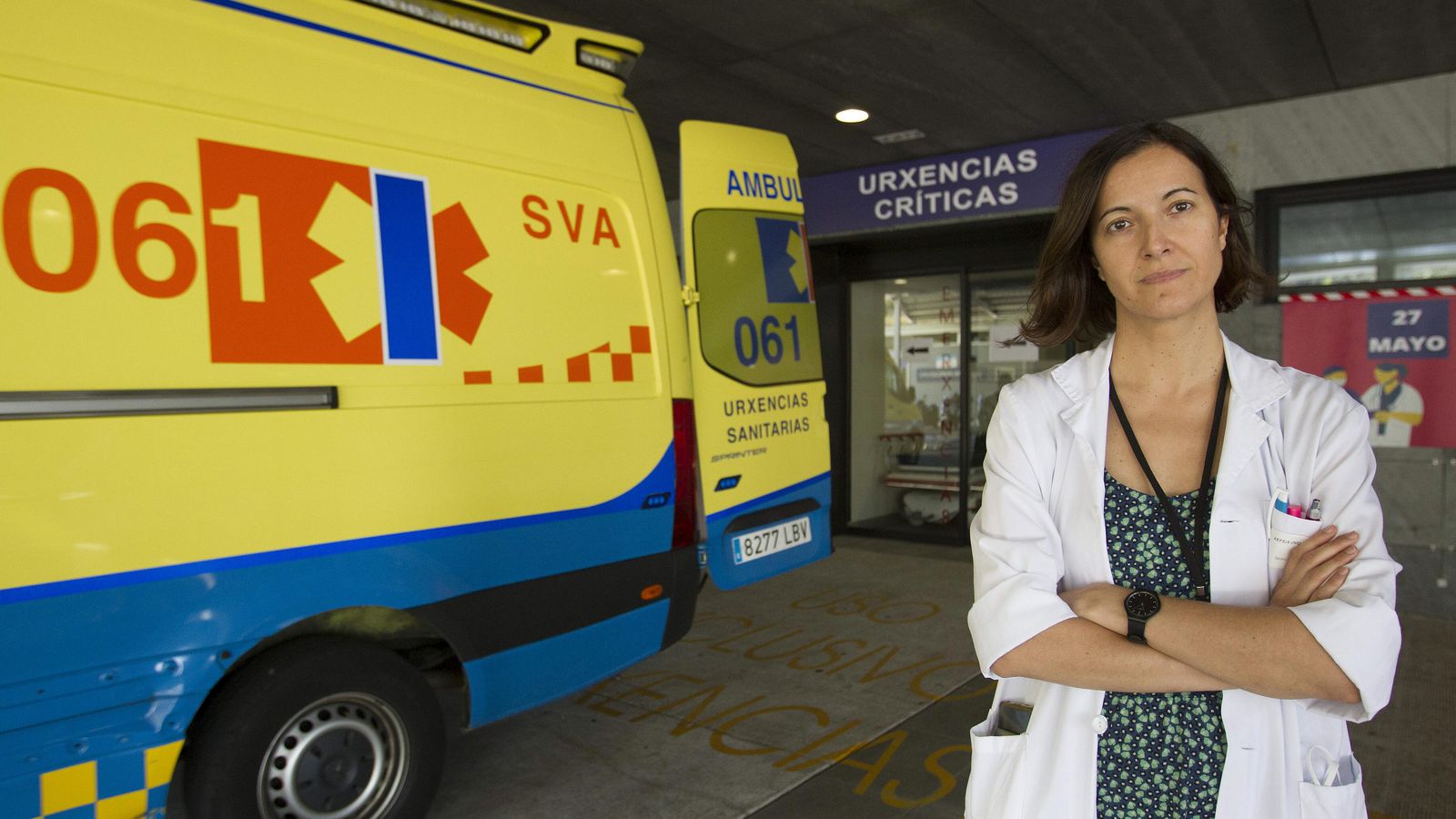 Mayte Maza, jefa de Urgencias del hospital Álvaro Cunqueiro de Vigo