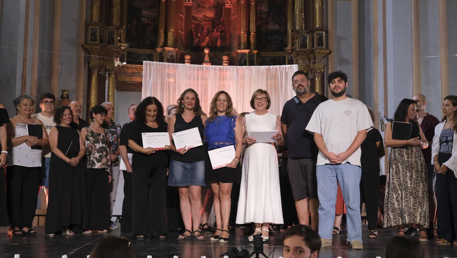 Entrega de diplomas a los alumnos de la Academia Musical del Festival de Vélez Blanco