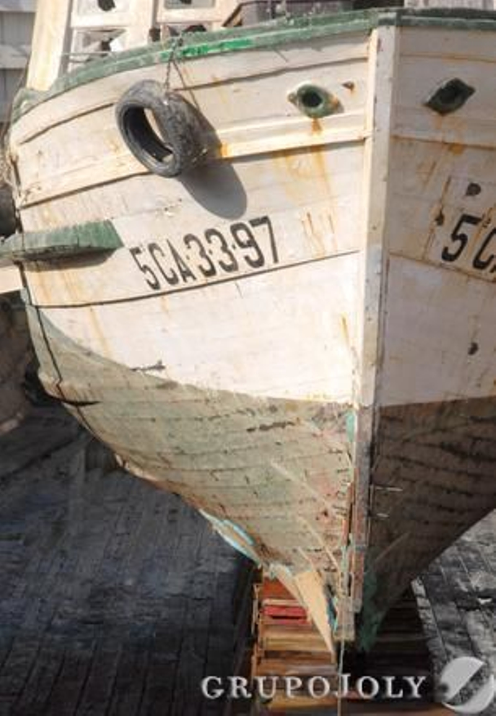 El Vaporcito se encuentra ya en el dique seco de los astilleros de San Fernando a la espera de una decisión sobre su futuro.

Foto: Elias Pimentel