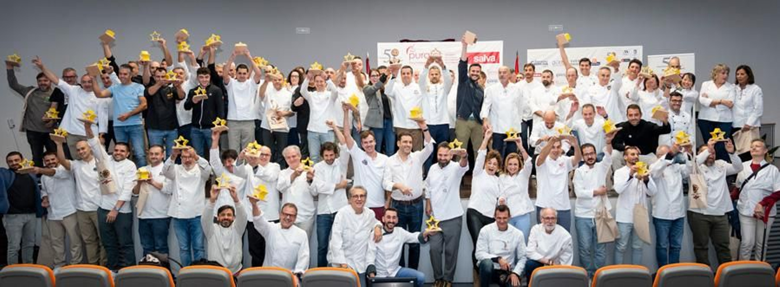 Los panaderos premiados.