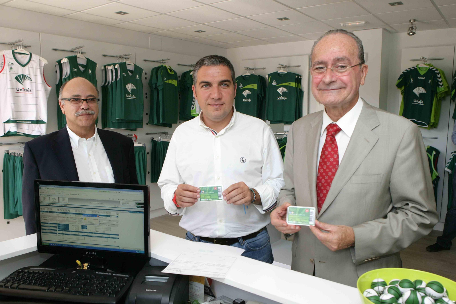 La era de Eduardo García como presidente del Unicaja, en fotos