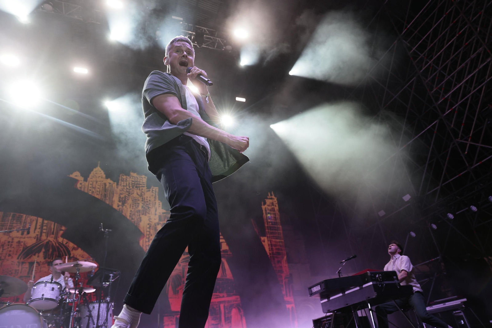 Las imágenes del concierto e Keane