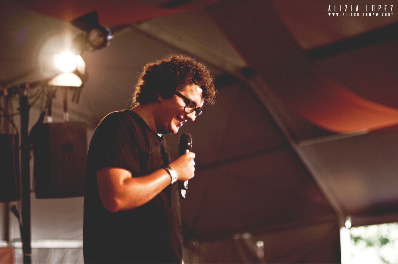 Facu Díaz en uno de sus últimos espectáculos.