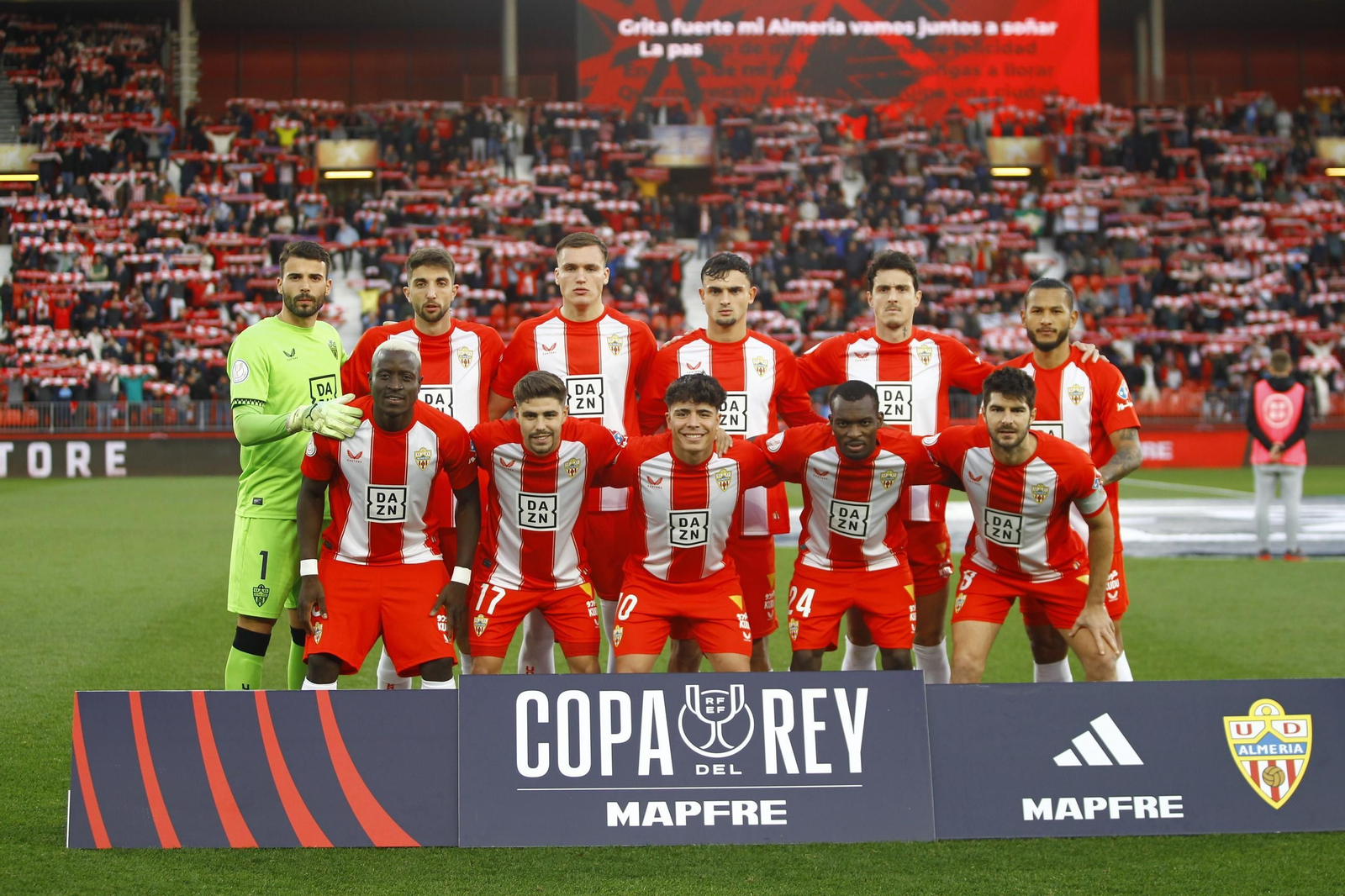 La U.D. Almería destroza al Sevilla C.F. en la Copa del Rey