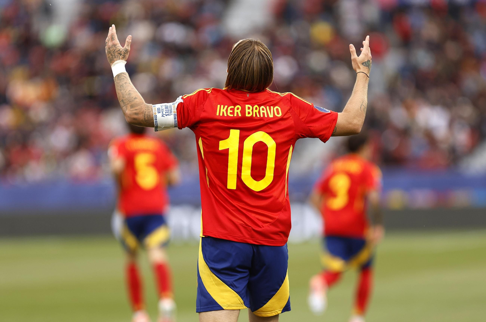 Las mejores fotos del España-Brasil sub 20