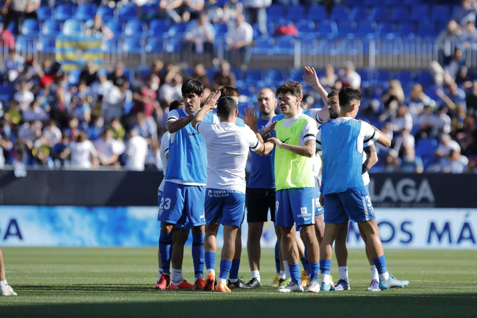 Las fotos del Málaga CF-Real Valladolid