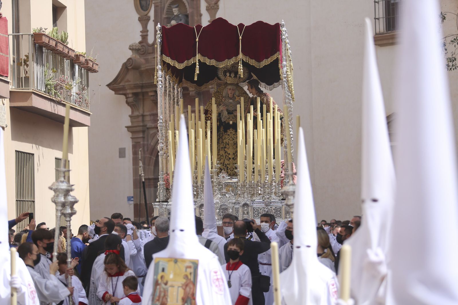 La procesión de Salutación este Domingo de Ramos, en fotos