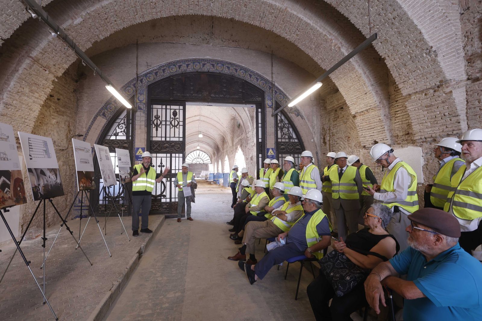 Visita guiada a las obras de Las Atarazanas