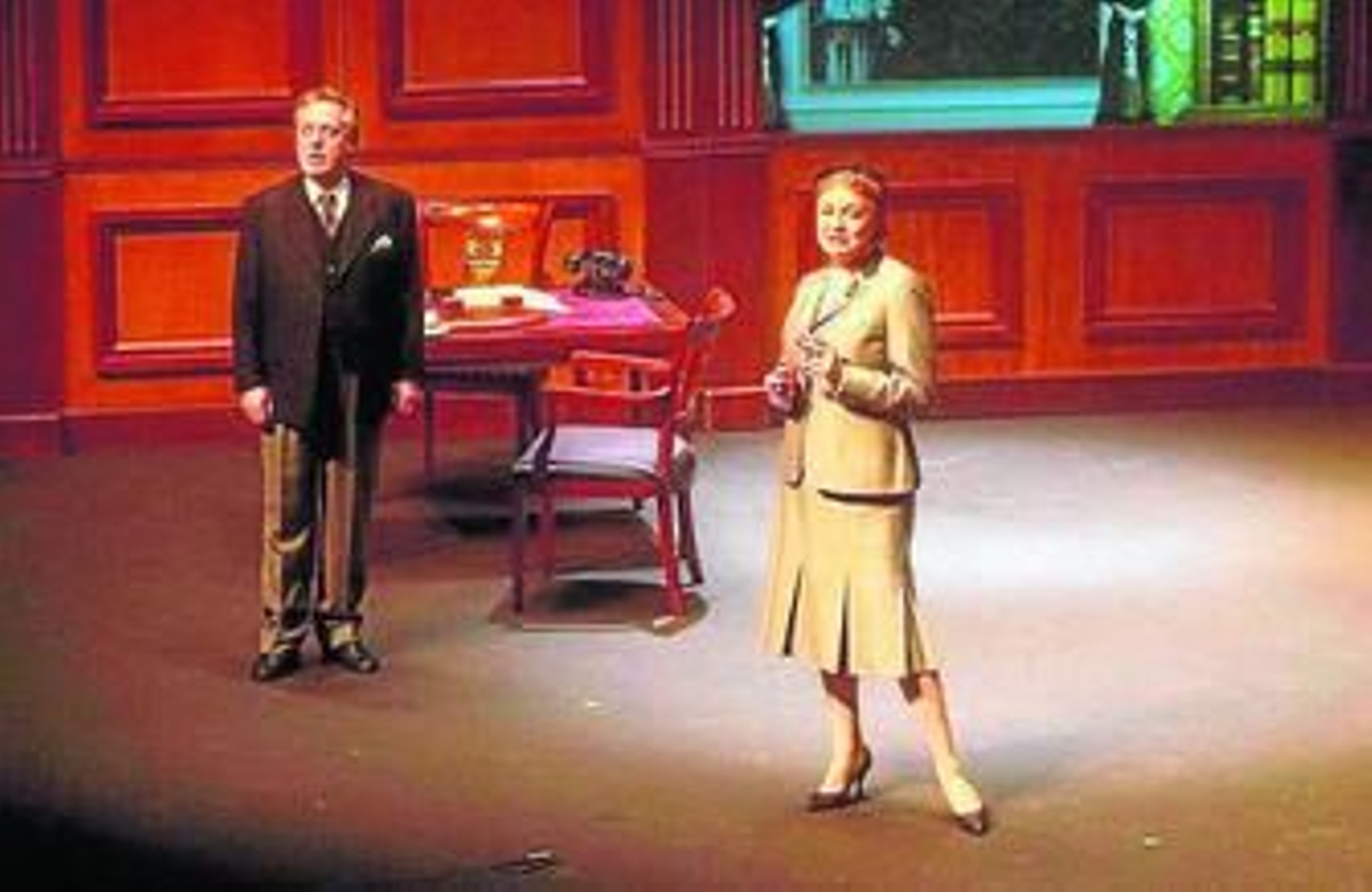 Manuel Galiana y Paca Gabaldón el sábado en Roquetas.