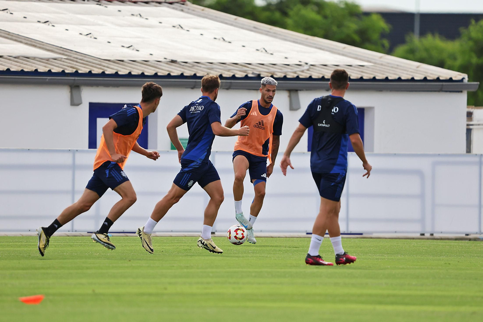 Entrenamiento del Recreativo de Huelva