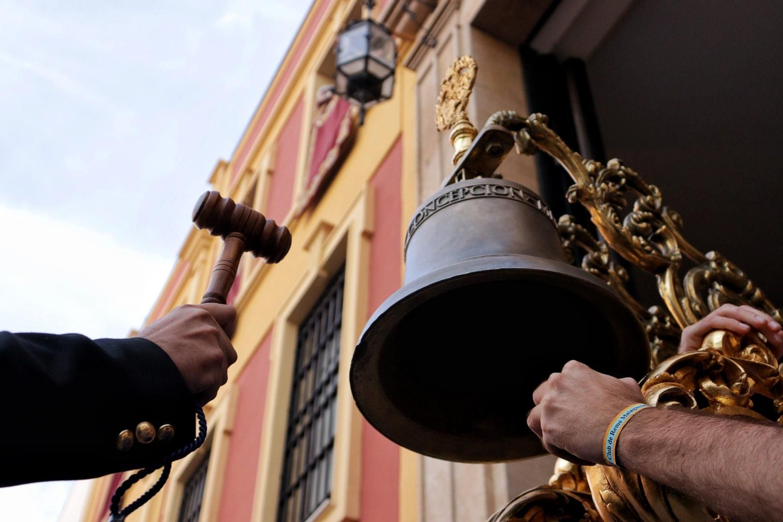 El Huerto el Domingo de Ramos en Málaga, en imágenes