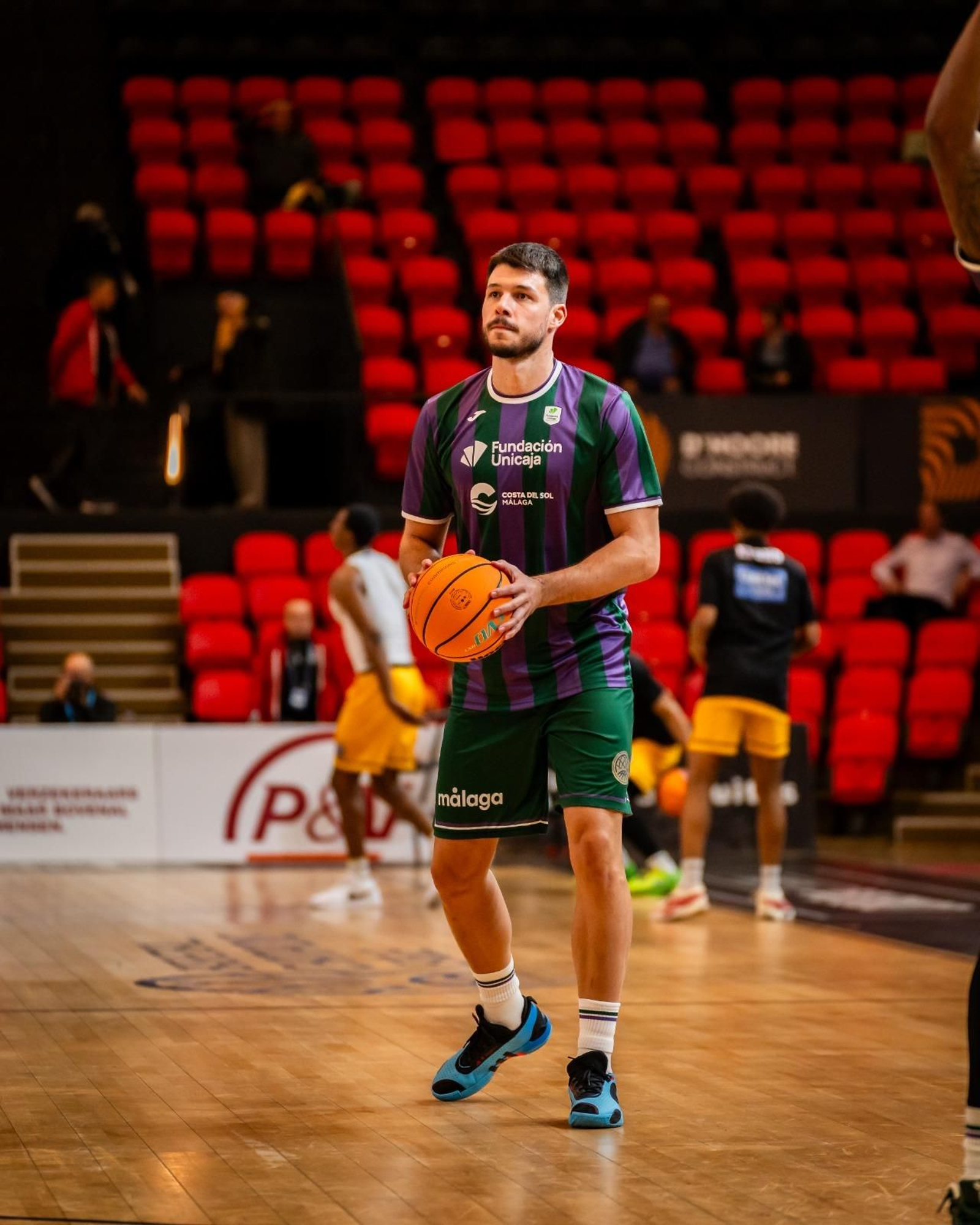 El Oostende-Unicaja, en fotos