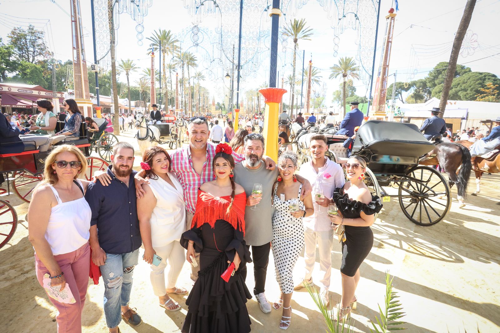 Búscate en las fotos del domingo en la Feria de Jerez 2024