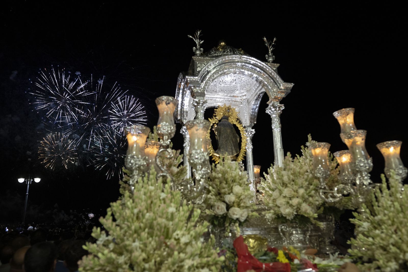 Imágenes de la recogida de la Virgen de la Cinta 2022