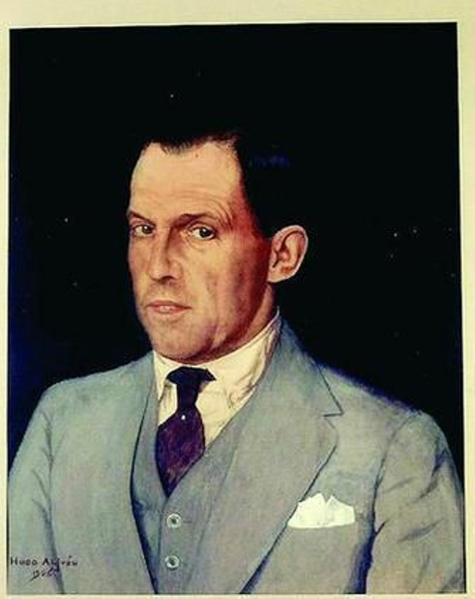 Retrato de Olallo Morales.