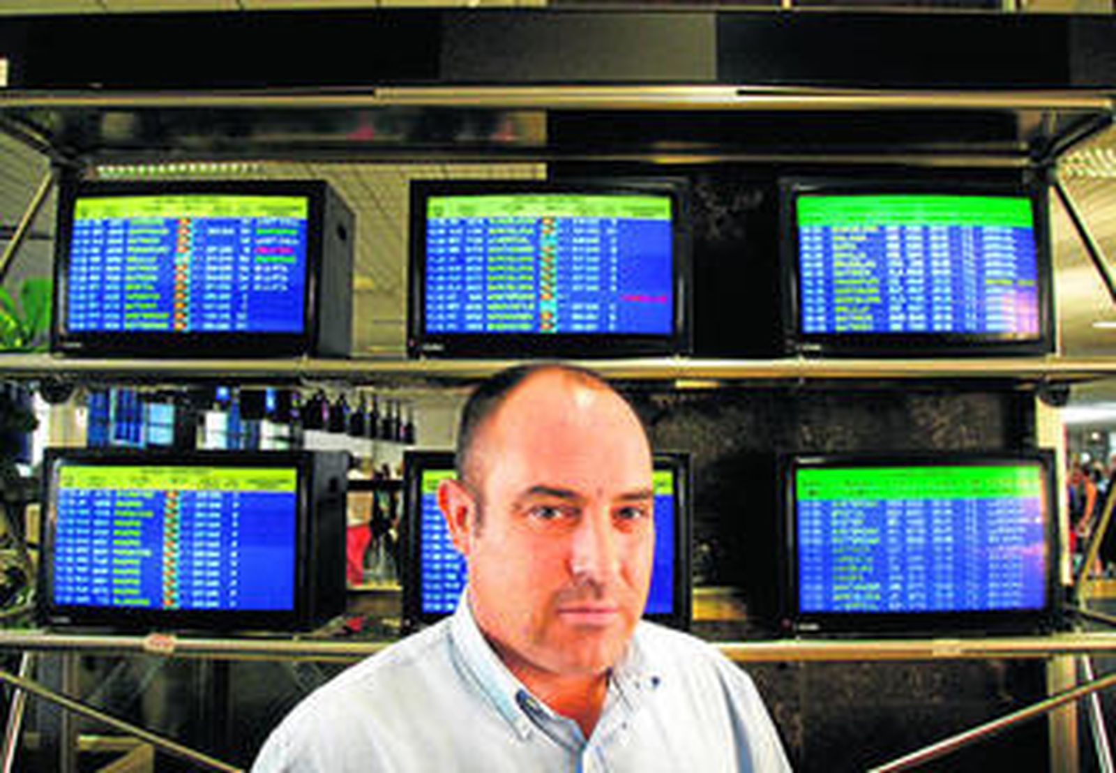 El hasta ahora director del aeropuerto de Málaga, Mario Otero, en una imagen de archivo.