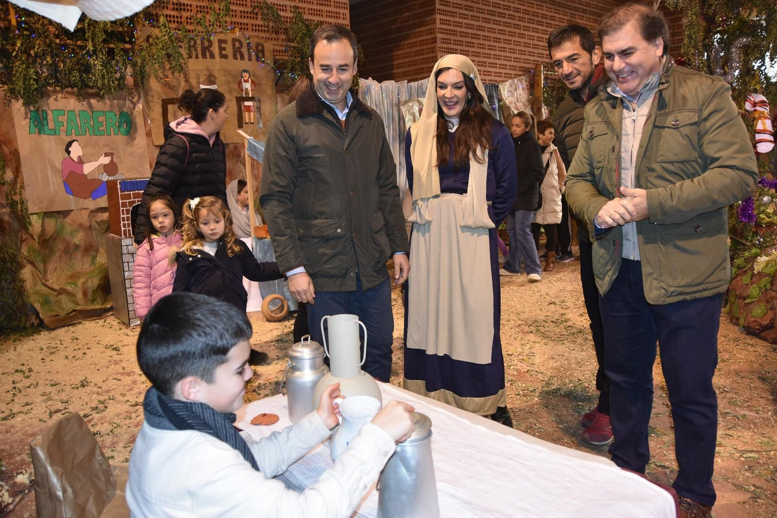 Carlos Soriano, María del Carmen Méndez Sebastián Pomares y José Carlos Hernández.