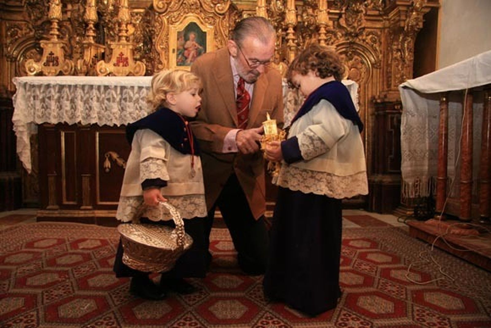 Jesús Izquierdo: Guía del cortejo de monaguillos