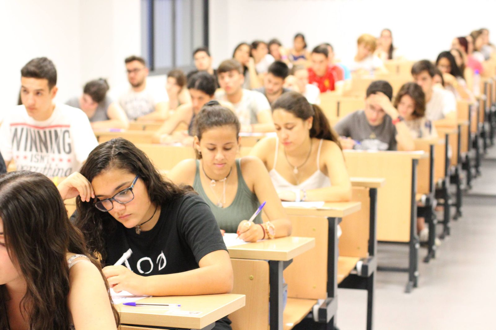 La primera jornada de Selectividad en Sevilla, en imágenes