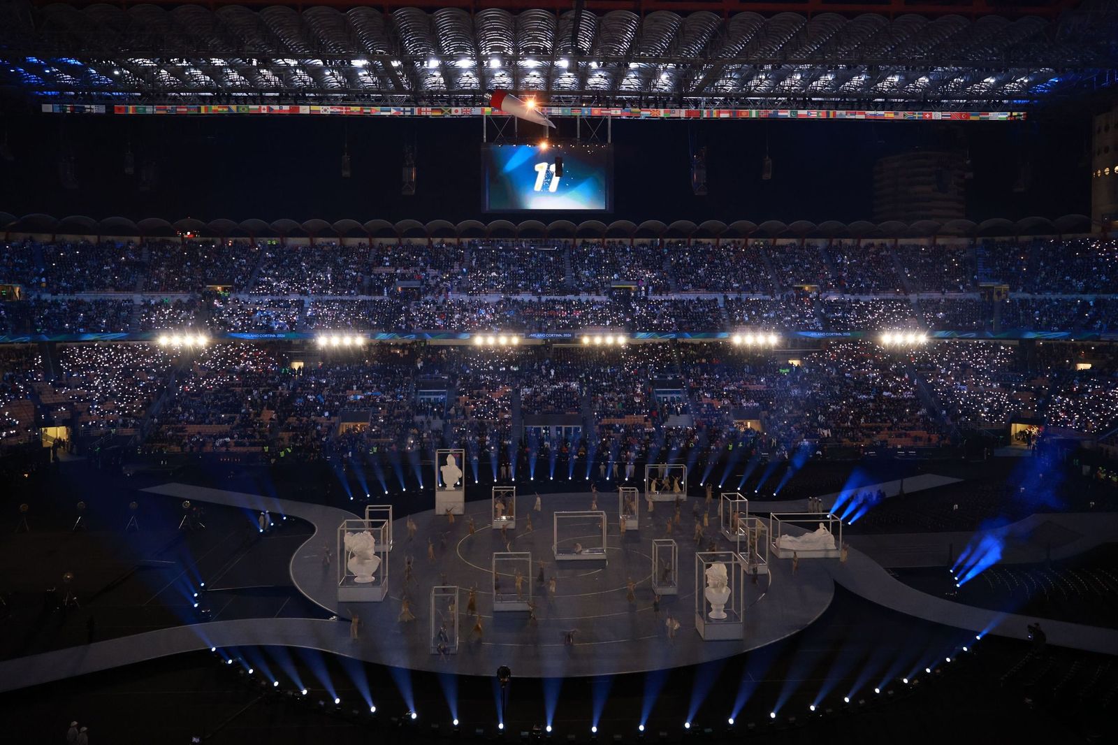 Las fotos de la inauguración de los Juegos Olímpicos de invierno de 2026