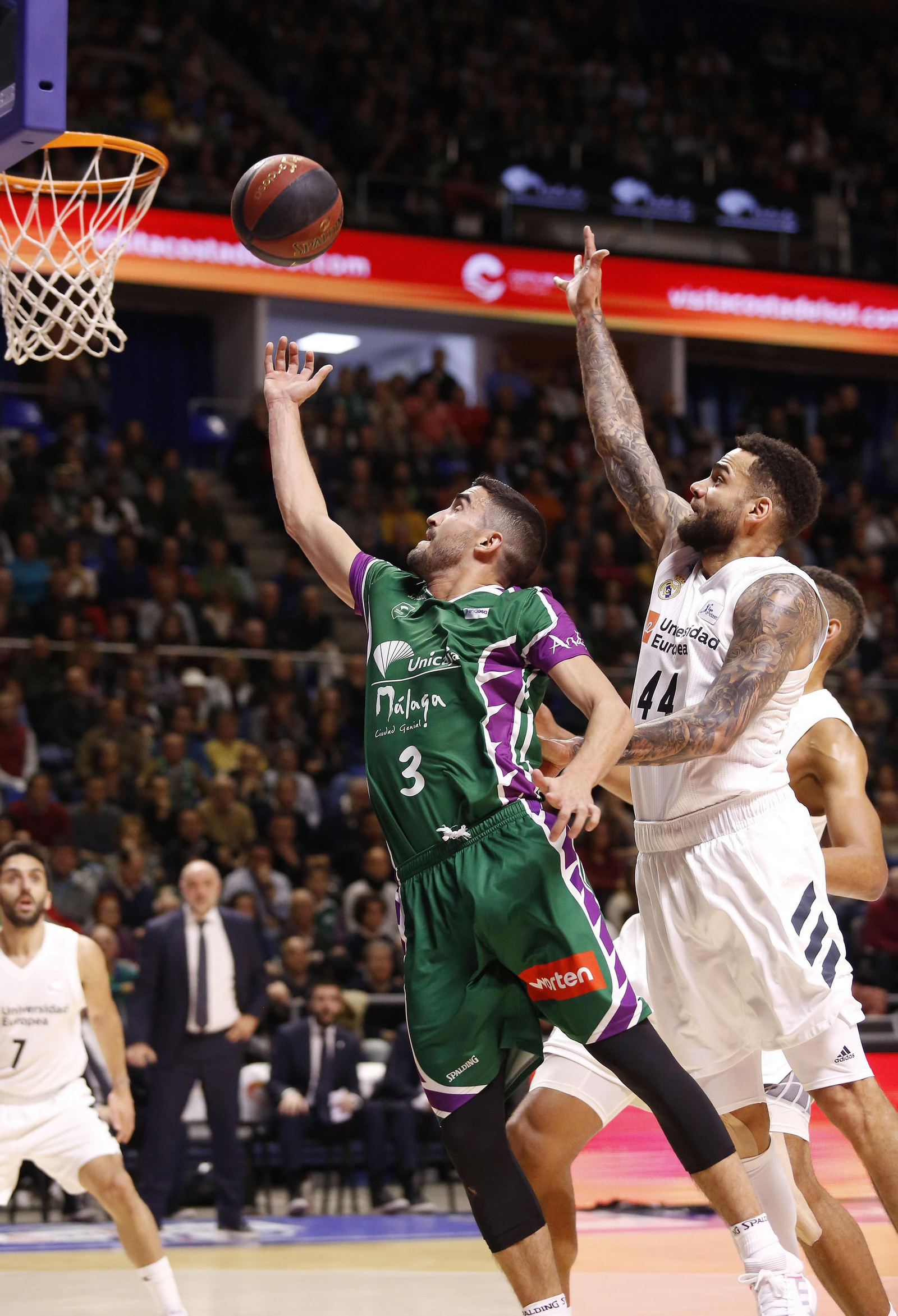 Jaime Fernández, ante el Madrid.